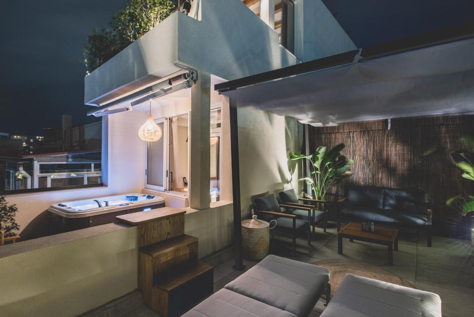 Living Stone Condo Hotel Atena Exterior foto